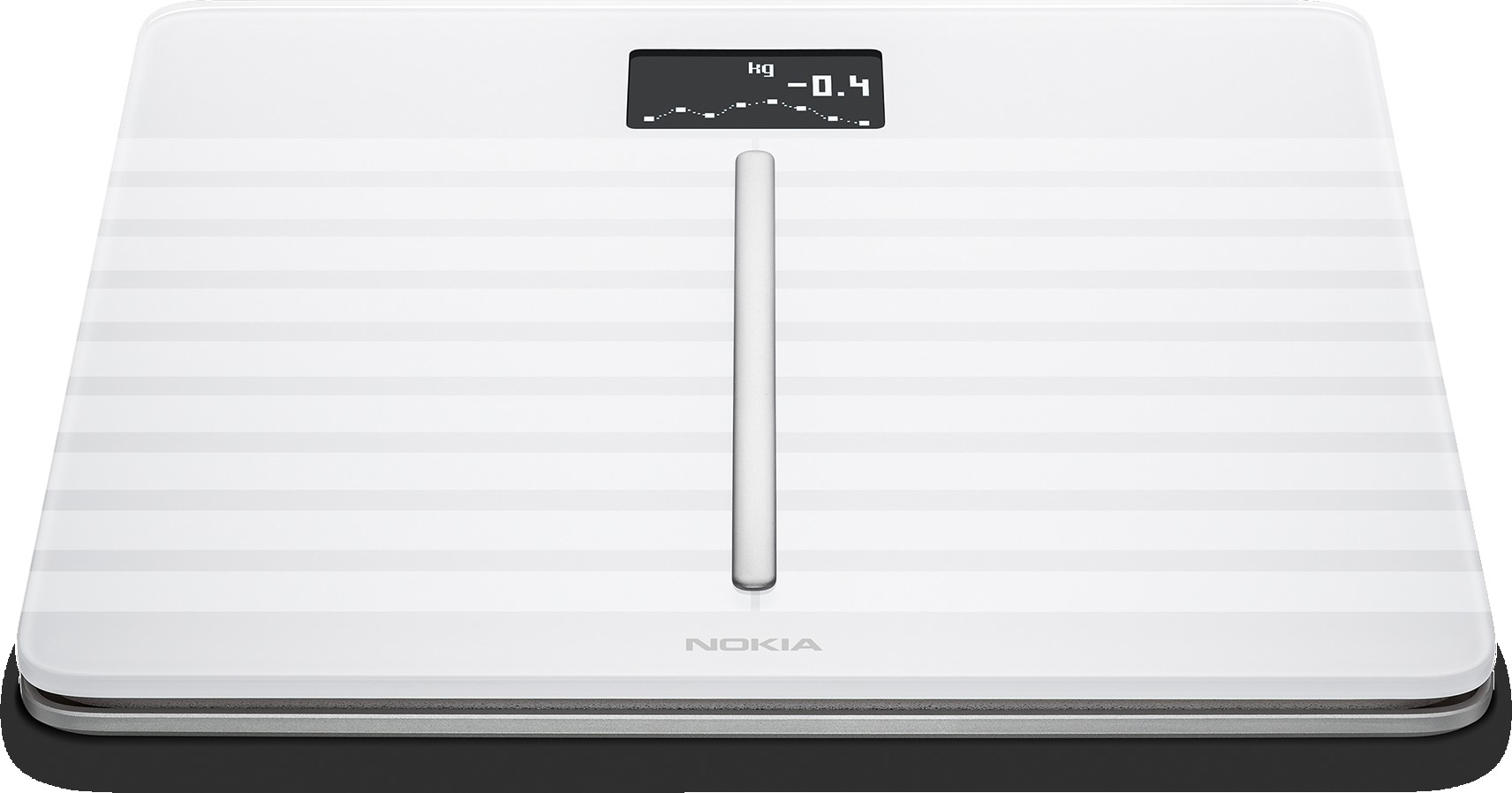 NOKIA Body Cardio, Personenwaage, Weiß
