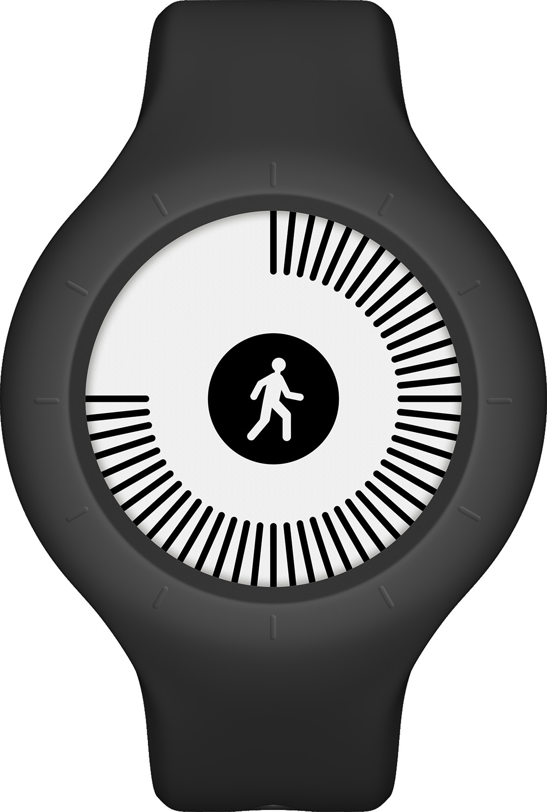 NOKIA Go, Sportuhr, Schwarz
