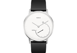 WITHINGS-NOKIA Nokia Steel - Orologio per il monitoraggio dell'attività e del sonno - sensore di attività (Nero/Bianco)