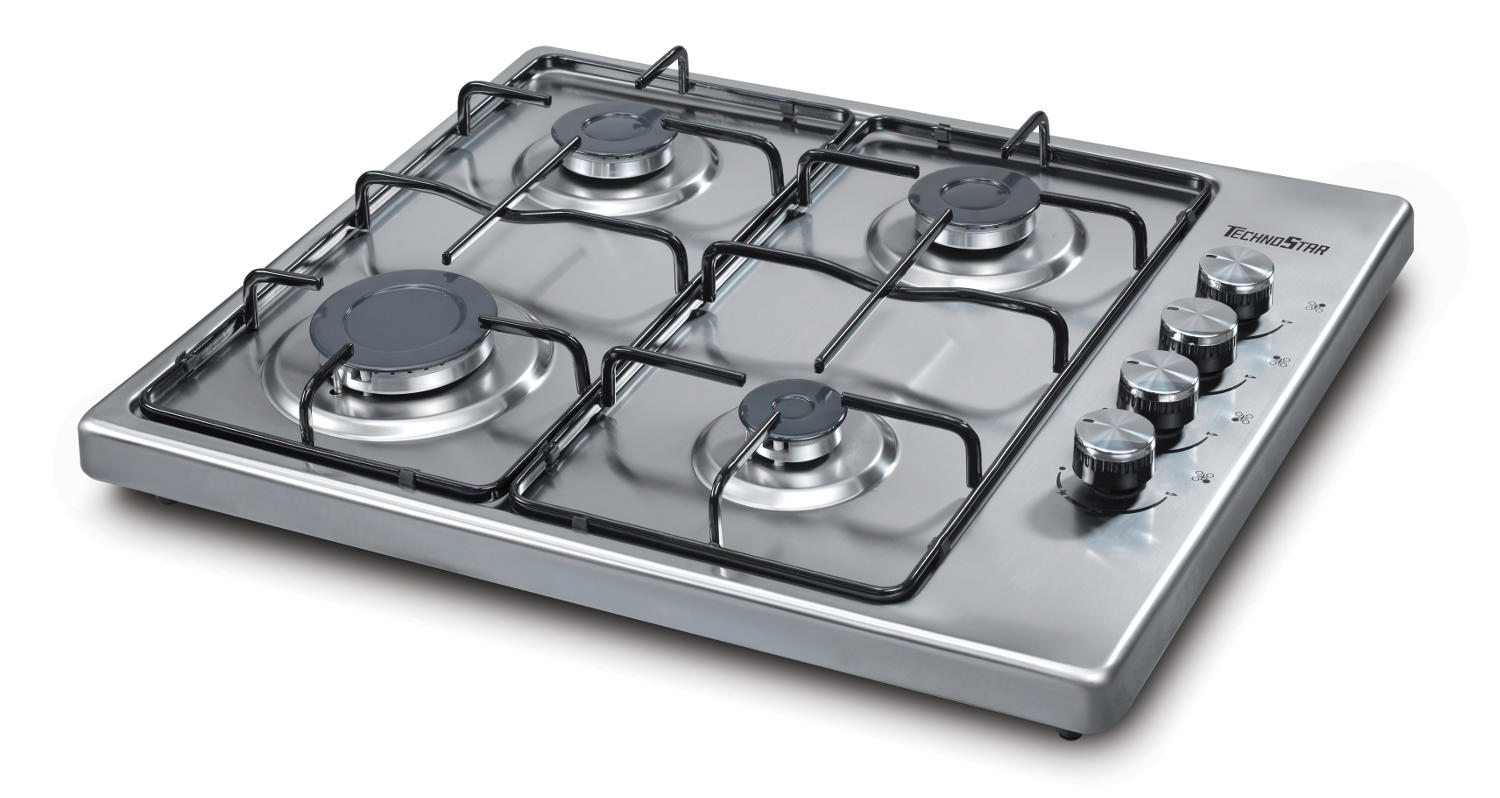 TECHNOSTAR TBH46312X5L Emaye Doğalgazlı Set Üstü Ocak Inox Fiyat ...
