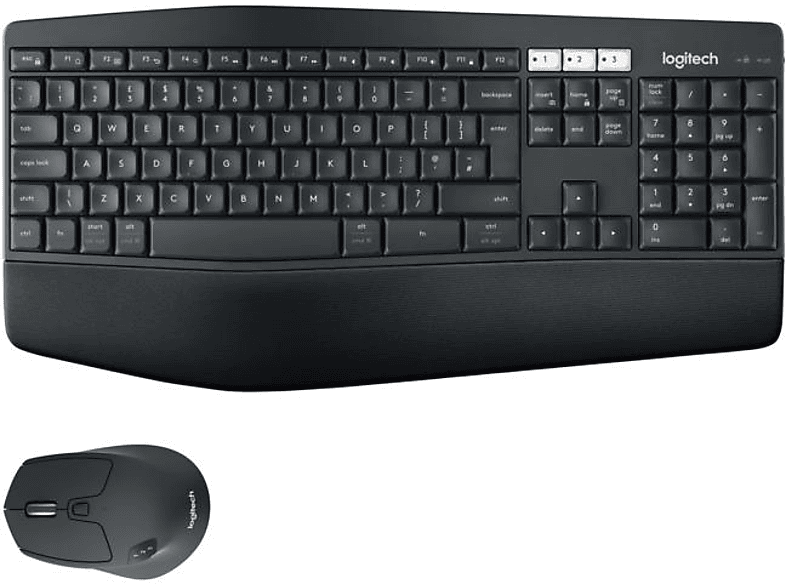 LOGITECH MK850 Performans Kablosuz Türkçe Q Klavye Mouse Seti - Siyah_1