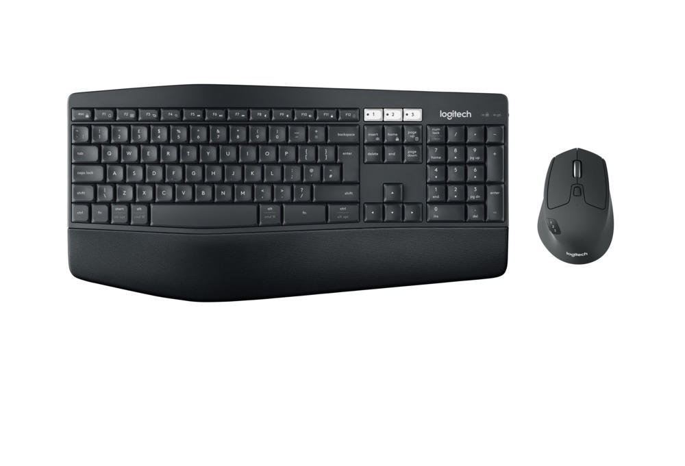 MK850 Performans Kablosuz Türkçe Q Klavye Mouse Seti - Siyah