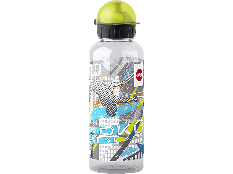 EMSA 518133 Teens Tritan Parcours Trinkflasche Mehrfarbig