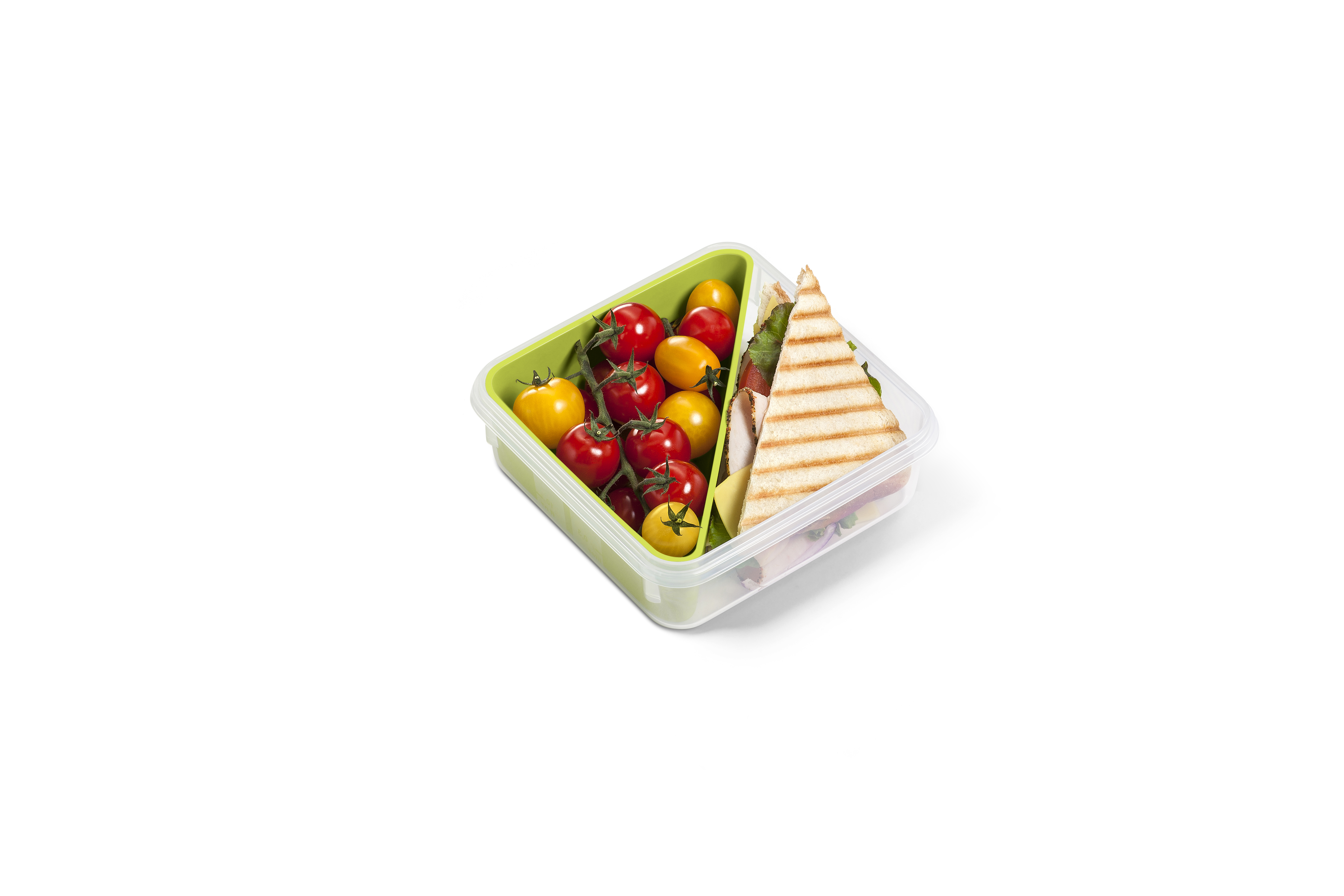 EMSA 518104 Clip & Go Sandwichbox Transparent/Grün