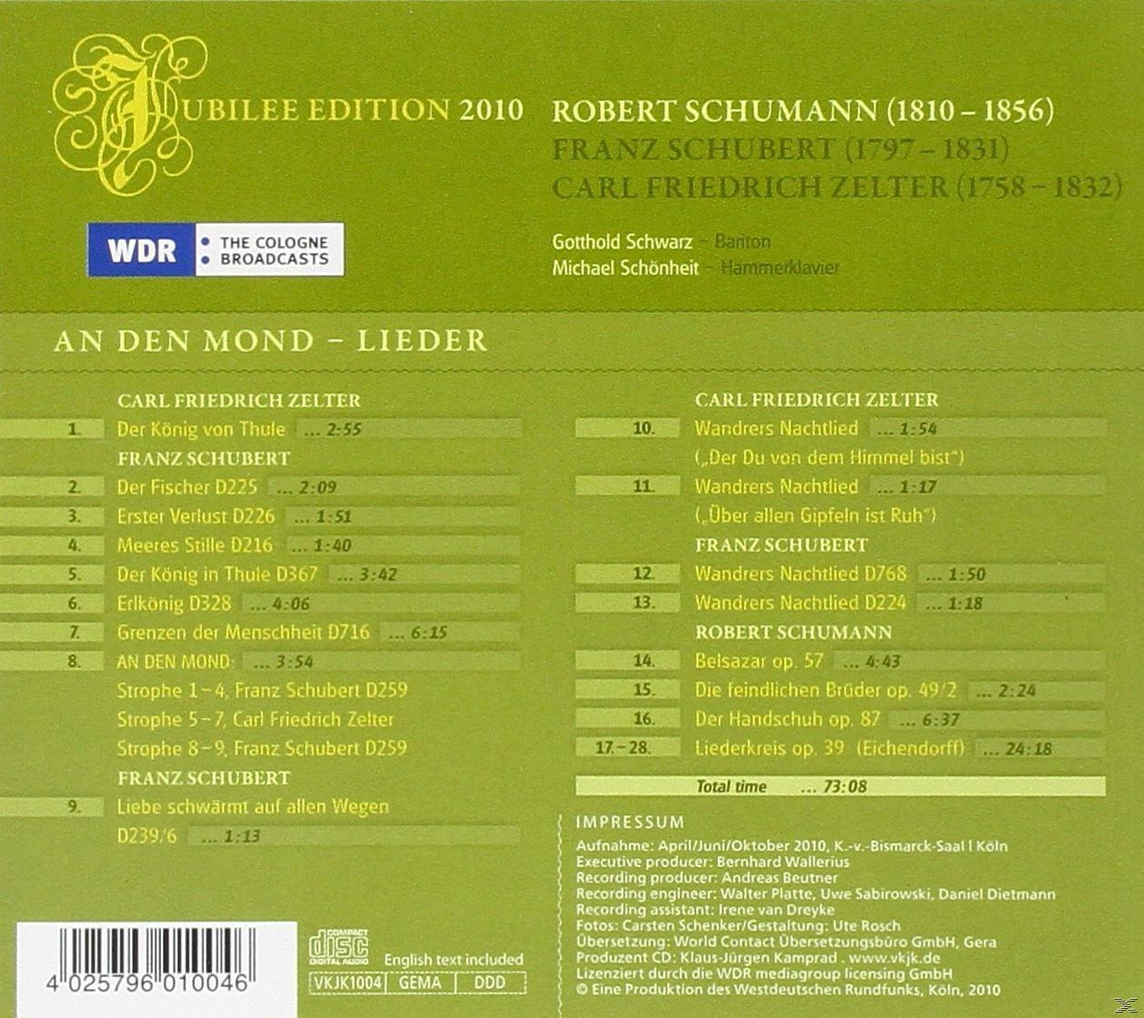 Schwarz Gotthold, Michael Schonheit - An den Mond  - (CD)