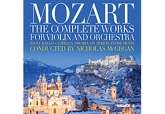 Különböző előadók - Mozart összes műve hegedűre és zenekarra (CD)
