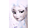 Jégvarázs - Elsa - lány rövid ujjú, fehér - 104- 110 - póló