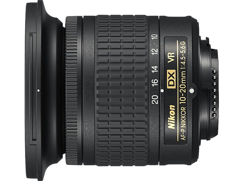 20 mm JAA832DA mm AF-P, Schwarz) VR - (Objektiv für Nikon G F-Mount, NIKON DX, 10 f/4.5-5.6