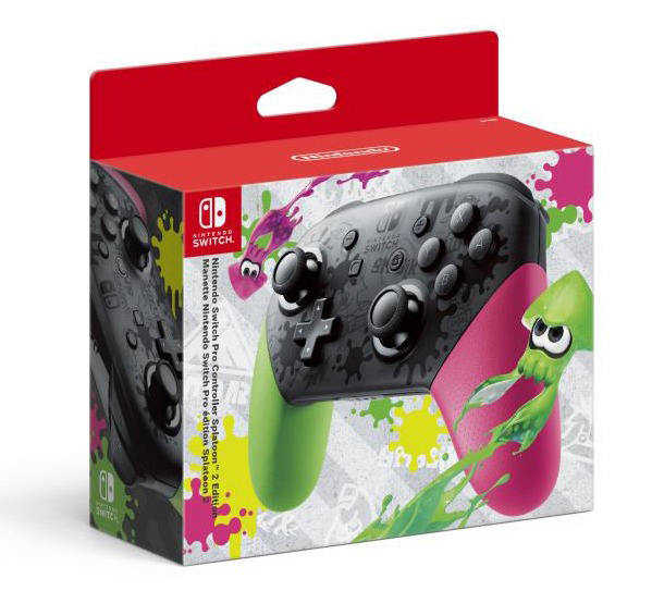NINTENDO Splatoon 2 Edition Pro Controller Mehrfarbig für Nintendo Switch