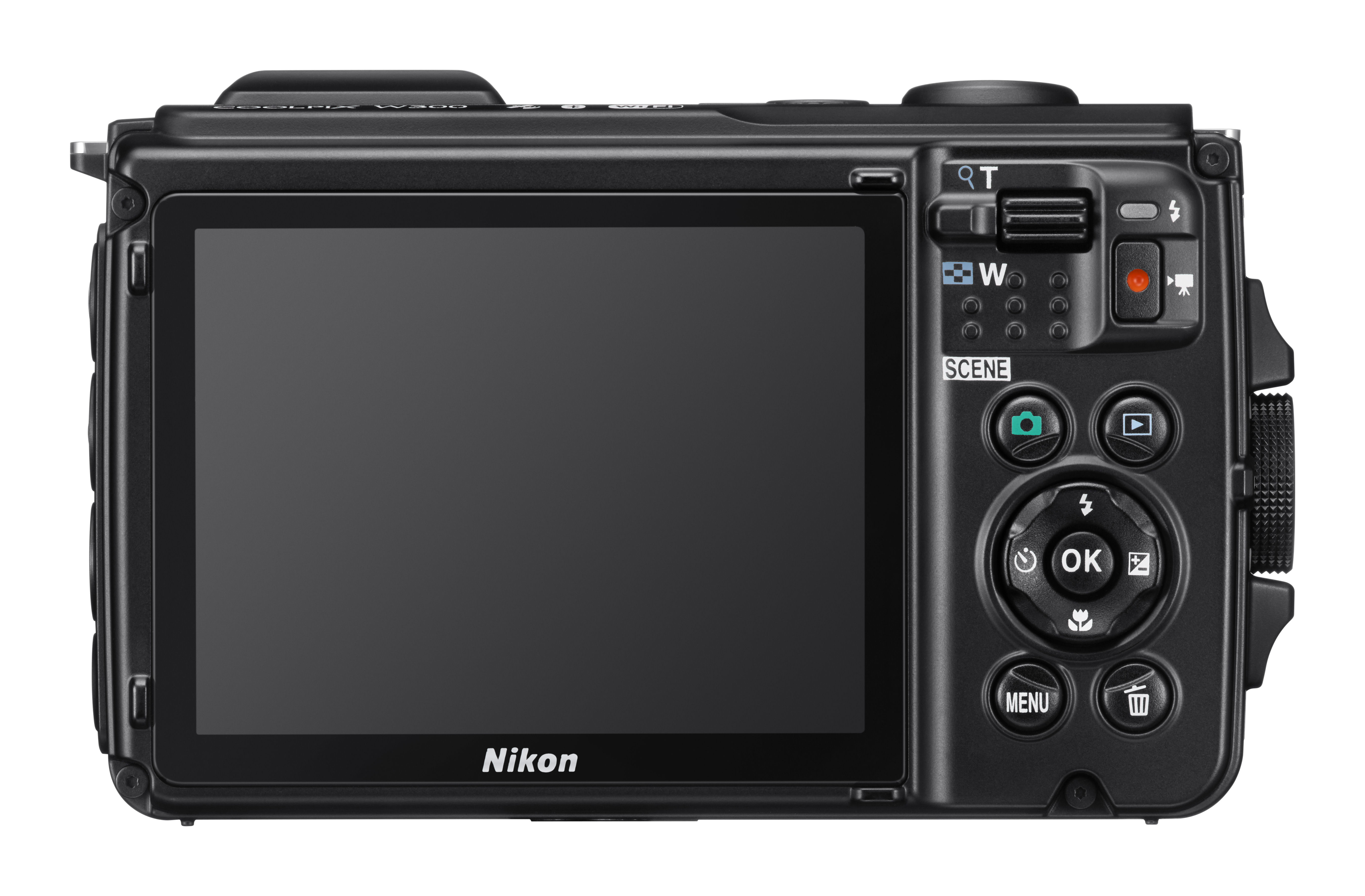 NIKON Coolpix W300 Digitalkamera Orange, TFT-LCD, WLAN