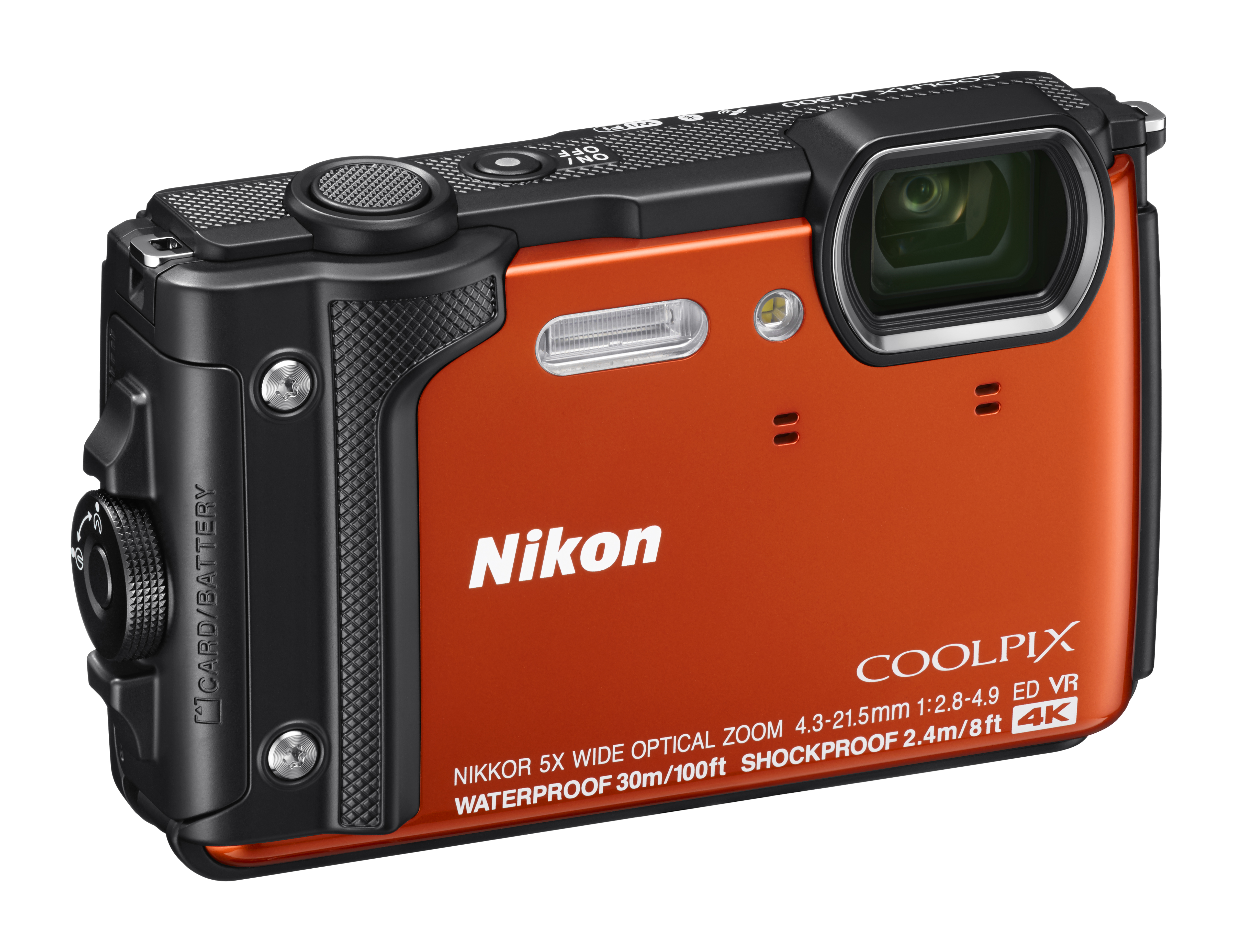 NIKON Coolpix W300 Digitalkamera Orange, TFT-LCD, WLAN