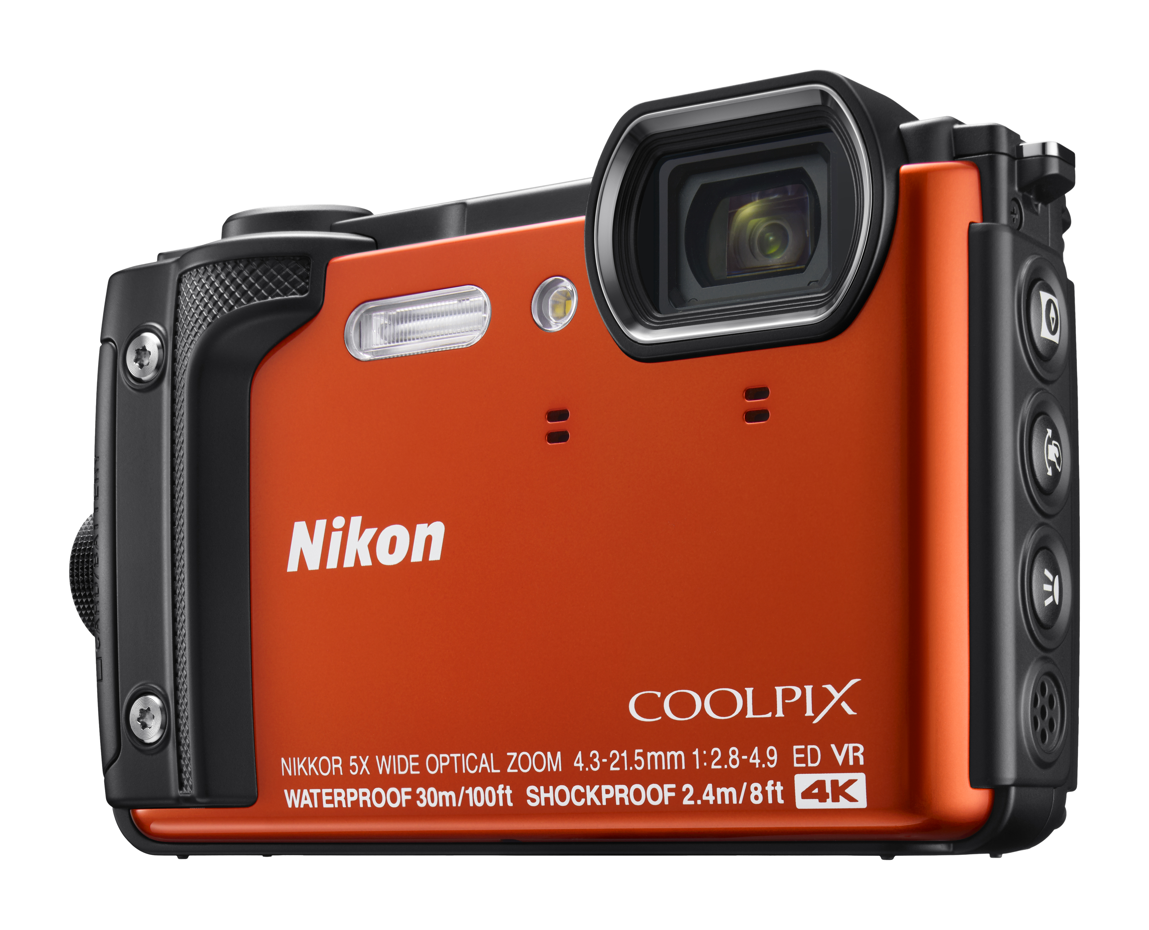 NIKON Coolpix W300 Digitalkamera Orange, TFT-LCD, WLAN