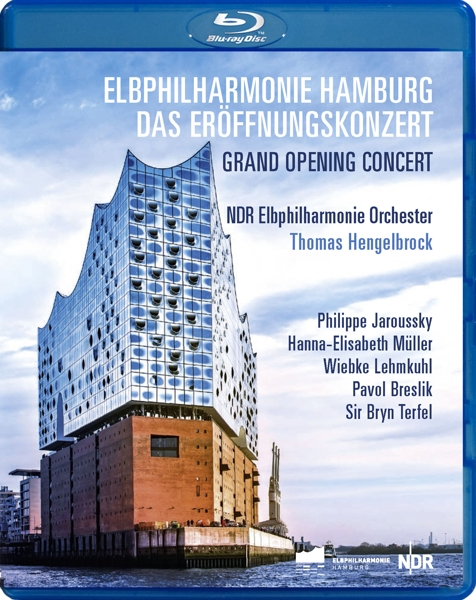 NDR Elbphilharmonie Hanna- Lehmkuhl, Terfel Elisabeth Bryn Hamburg: Eröffnungskonzert Philippe Wiebke Orchester, Sir Jaroussky, (Blu-ray) - Breskil, Pavol Elbphilharmonie Müller, - Das