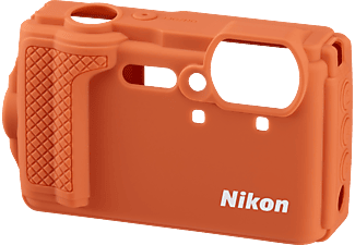 NIKON Nikon Custodia protettiva in silicone - Per Nikon COOLPIX W300 - Arancione - Rivestimento in silicone (Arancione)
