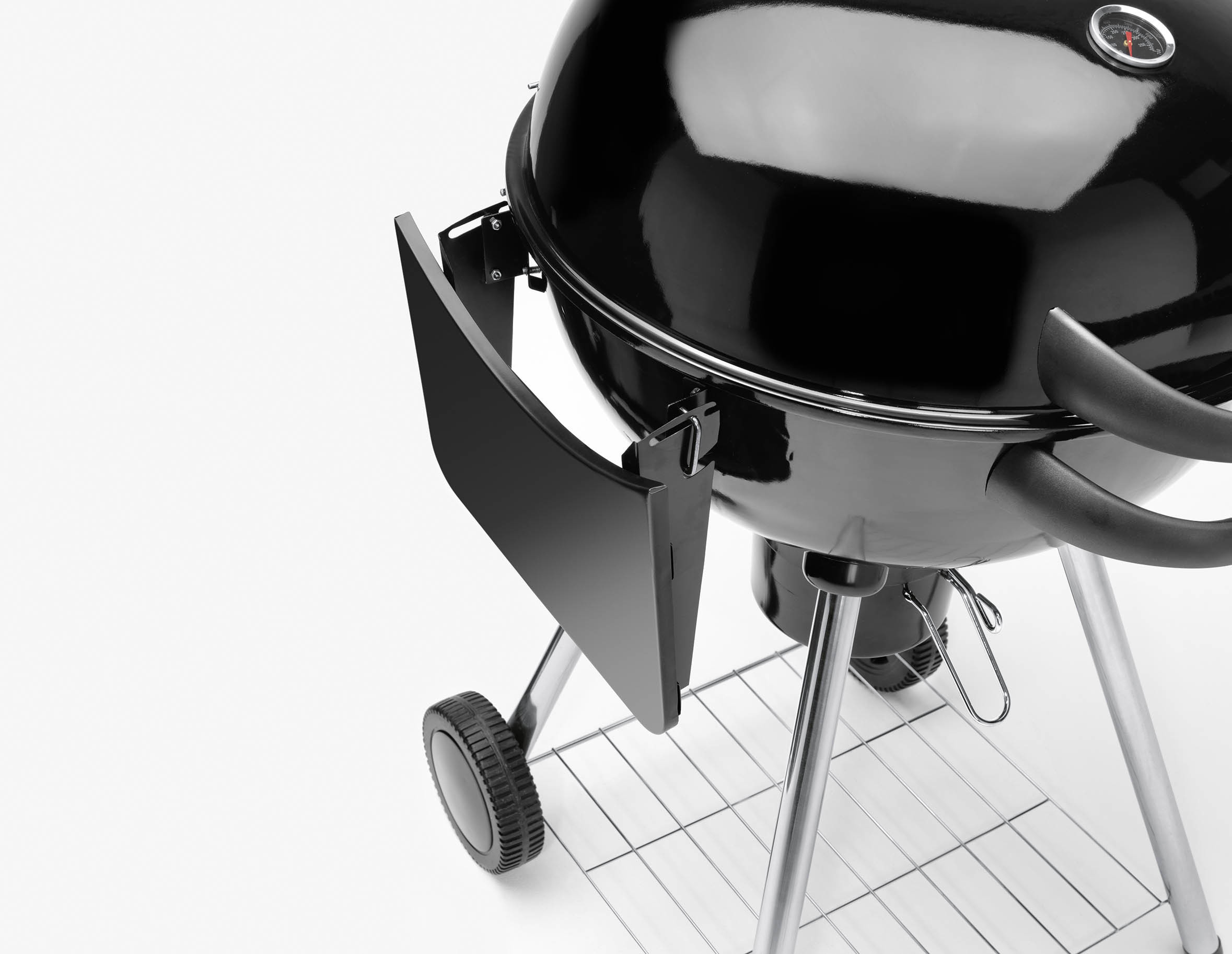 JUSTUS 1435 01 Celos Kohlegrill, Schwarz 