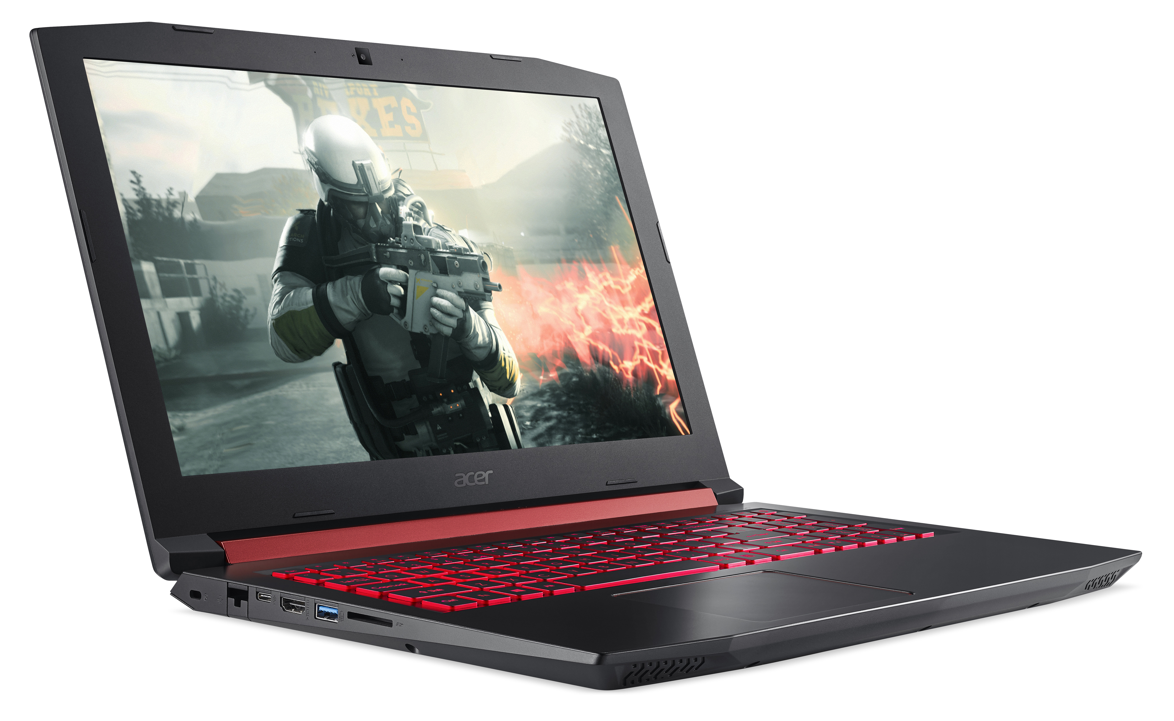 ACER Nitro 5 (AN515-51-76BT) - 15,6 Zoll - Intel® Core™ i7 i7-7700HQ - 8 GB - 128 GB - NVIDIA GeForce® GTX 1050 Ti - Windows 10 Home (64 Bit)