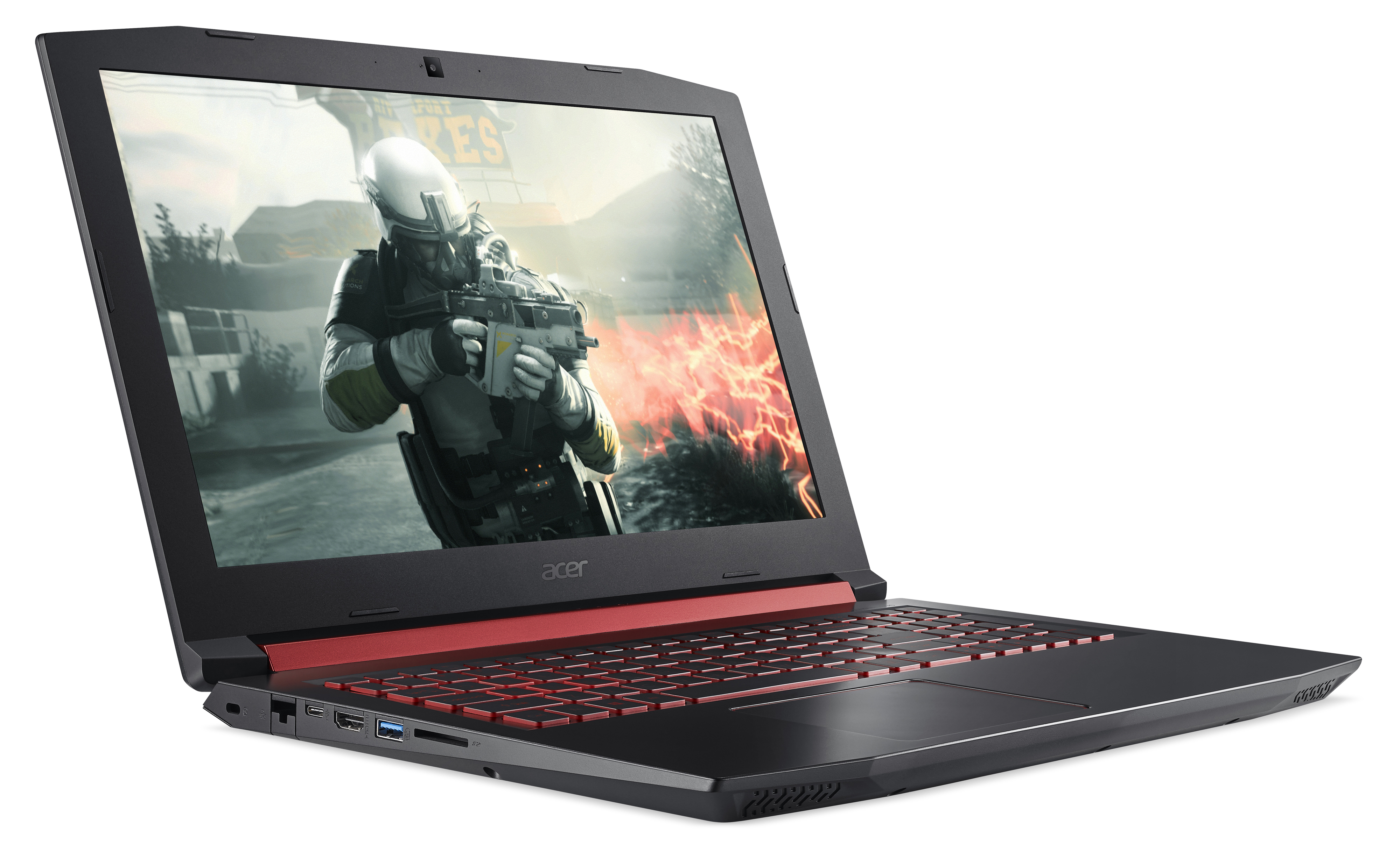 ACER Nitro 5 (AN515-51-76BT) - 15,6 Zoll - Intel® Core™ i7 i7-7700HQ - 8 GB - 128 GB - NVIDIA GeForce® GTX 1050 Ti - Windows 10 Home (64 Bit)