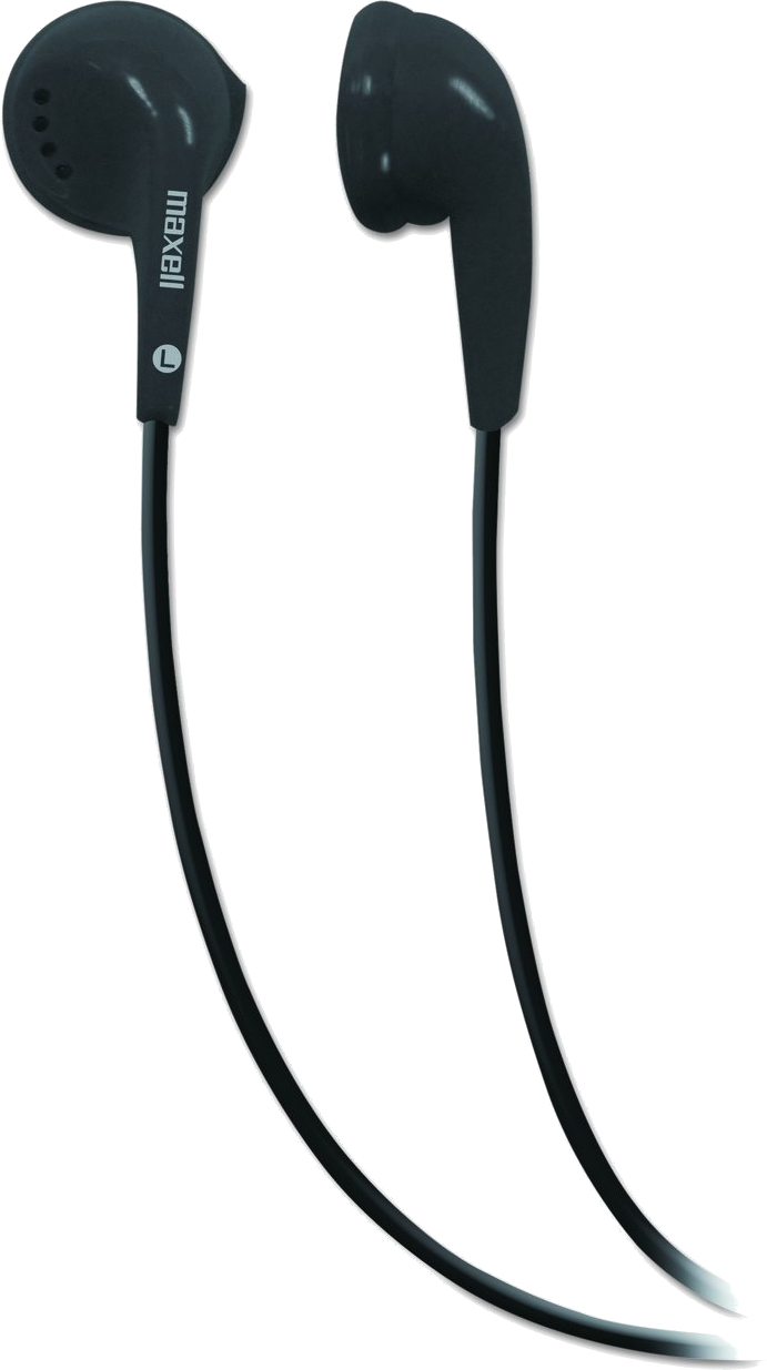 MAXELL 303986.00.CN Purebuds + MIC mikrofonos fülhallgató, fekete