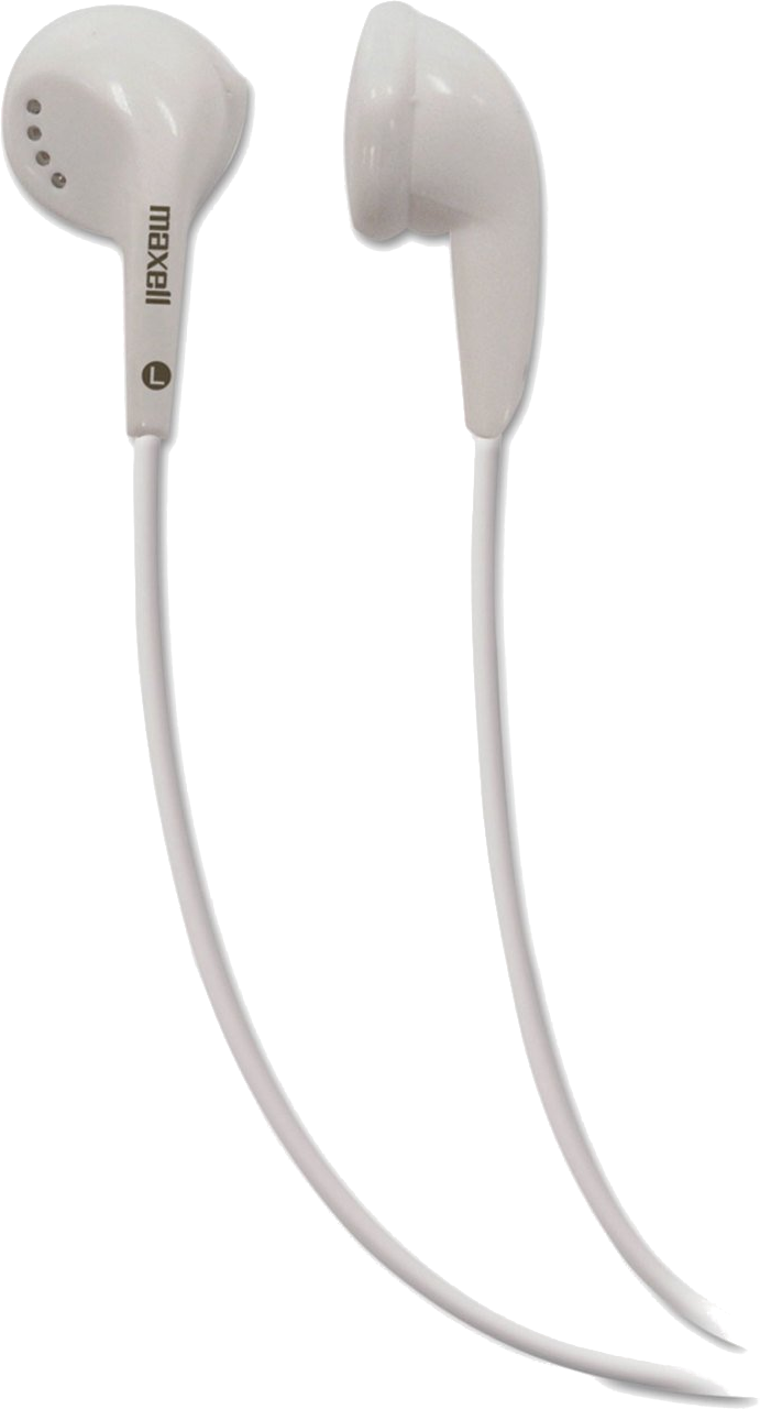 MAXELL 303989.00.CN Purebuds + MIC mikrofonos fülhallgató, fehér