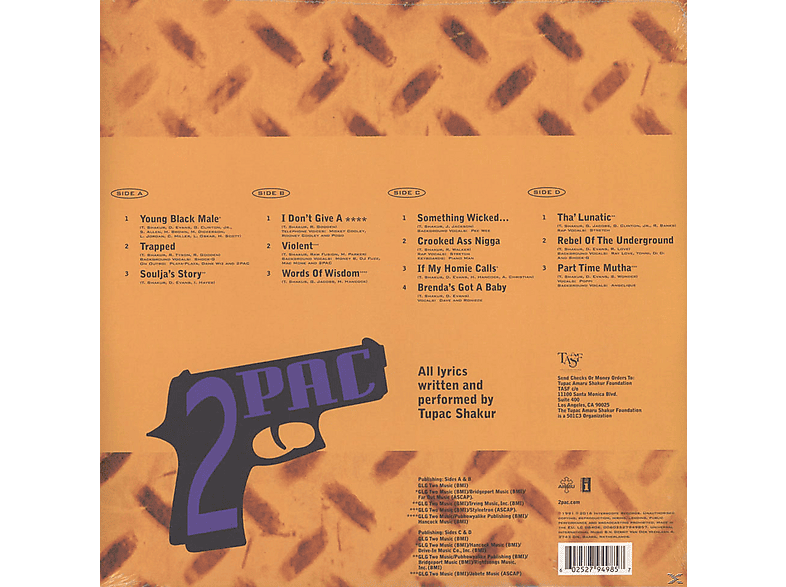 希少 美品 2Pac ‎– 2Pacalypse Now EU ORIGINAL 2Pac | 2pacalypse Now (2 LP) - (Vinyl) | MediaMarkt