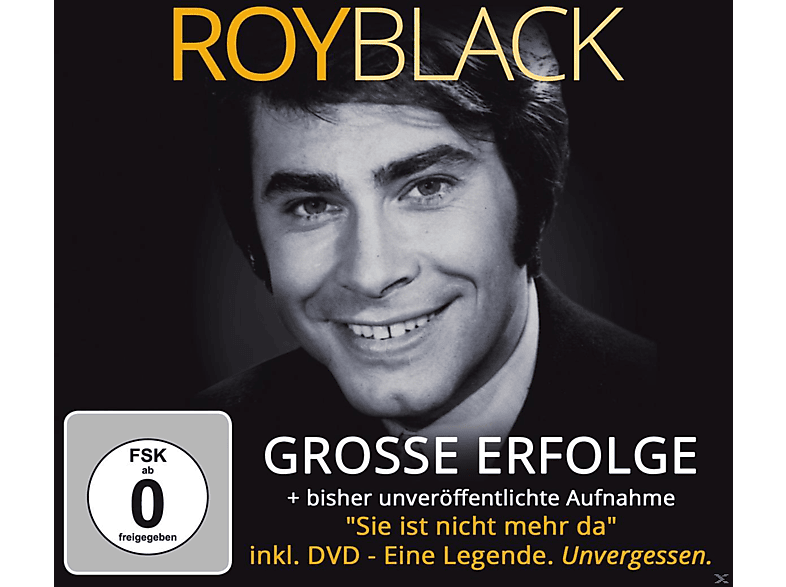 Große Eine DVD: Unvergessen. - (CD) Roy Legende. - Erfolge-inkl Black