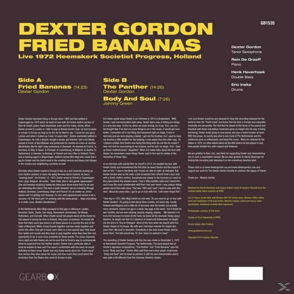 Dexter Gordon - FRIED BANANAS - HQ  - (Vinyl)