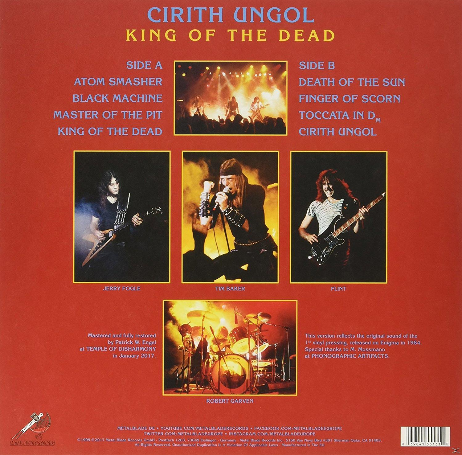 Albumcover mit Bandmitgliedern, Konzertfotos und dem Titel 'Cirith Ungol'.