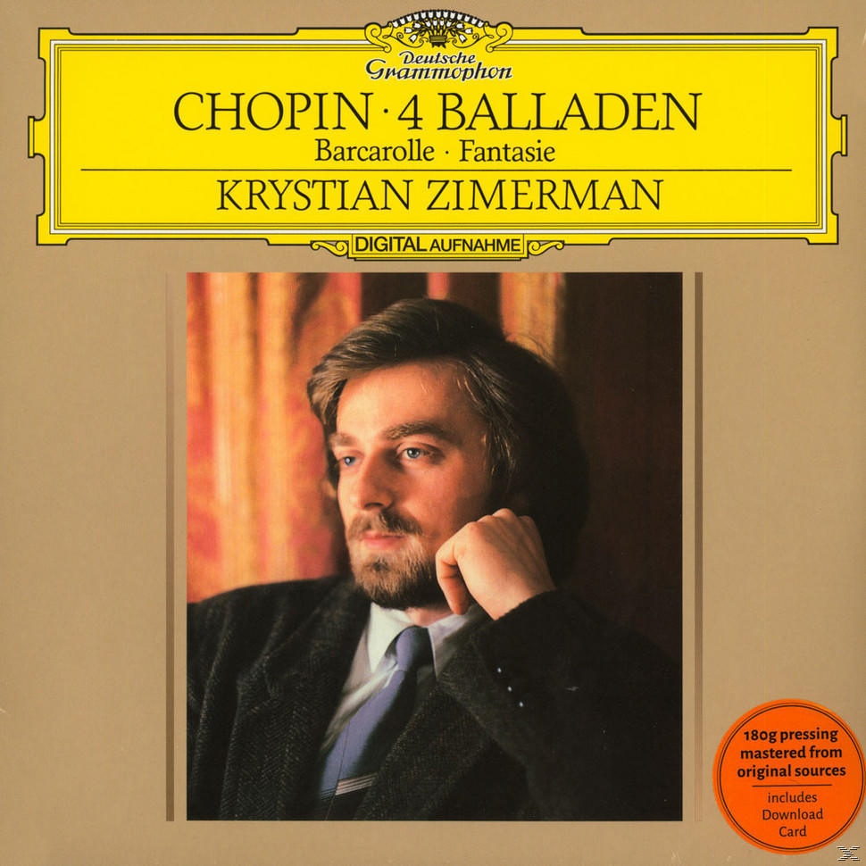 Zimerman Krystian - Ballades 1-4,Barcarolle,Fantasia - (Vinyl)