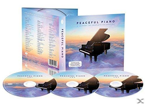 CD-Box-Set. Auf dem Cover und den CDs schwebt ein Flügel in den Wolken.