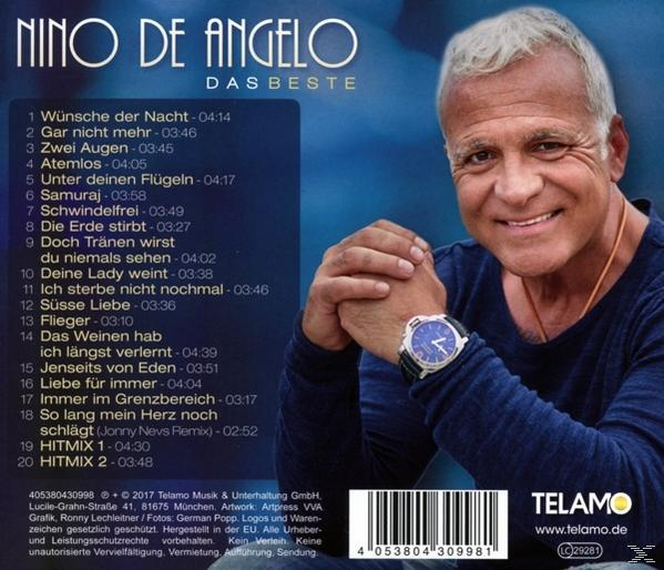 Nino De Angelo - Das Beste  - (CD)