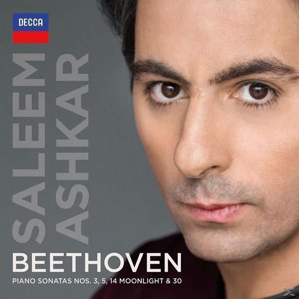 Saleem Ashkar - Piano Sonatas 3,5,14 Moonlight & 30   - (CD)