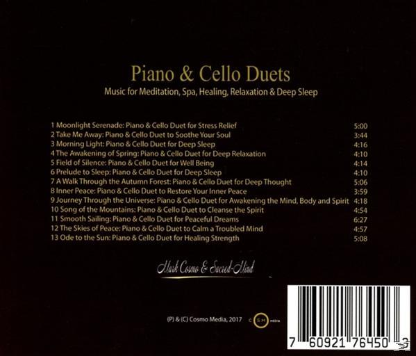 Mark Cosmo & Sacred-mind - Piano & Cello Duets  - (CD)