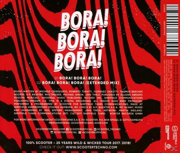 Scooter - Bora Bora Bora   - (5 Zoll Single CD (2-Track))