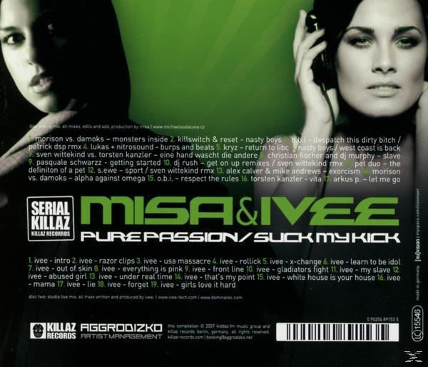 Various/Misa & Ivee - Pure Passion/Suck My Deck  - (CD)