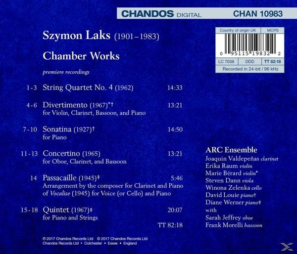 Ensemble Arc - Musik im Exil-Kammermusik  - (CD)