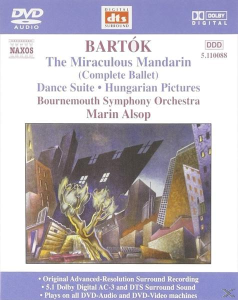 Marin Bournemouth Symphony Orchestra & The Mandarin, Alsop - Dance Hungarian Bartók: (DVD-Audio Miraculous Album) - Pict Suite