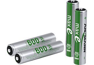 ANSMANN 600 - Batterie (Silber)