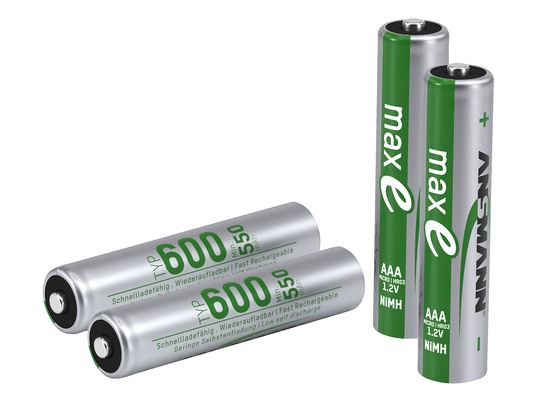 ANSMANN 600 - Batterie (Silber)