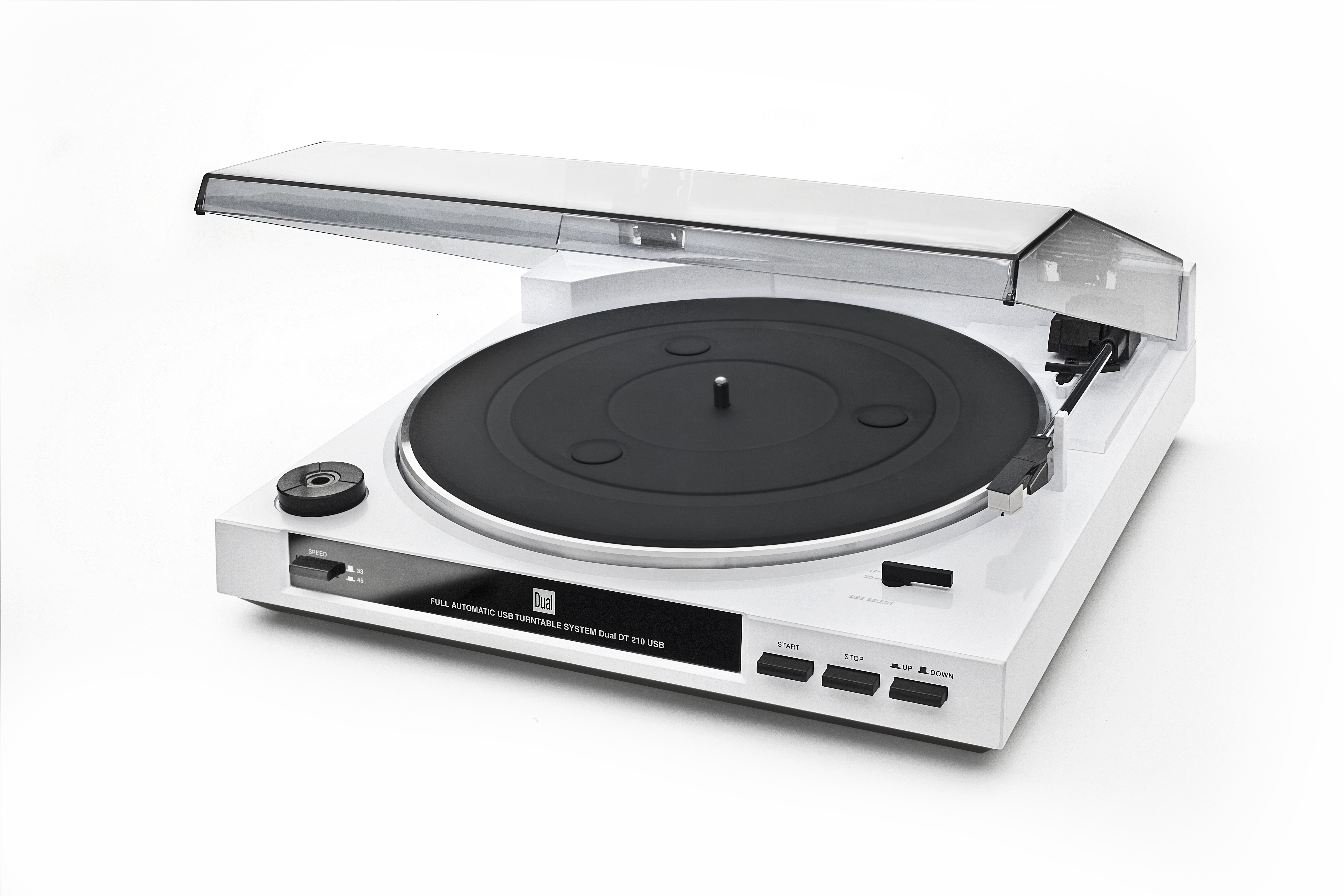 DUAL DT 210 Plattenspieler Weiß