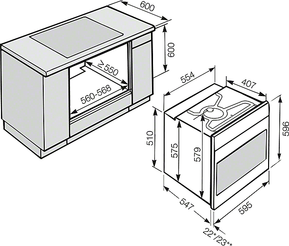 MIELE Four multifonction A+ (H 2265-1 B)