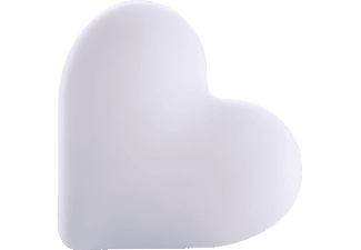 BIG BEN Lumin´Us Heart - Haut-parleur Bluetooth (Transparent/Blanc)