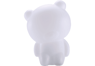 BIG BEN Lumin`Us Bear - Bluetooth Lautsprecher (Transparent/Weiss)