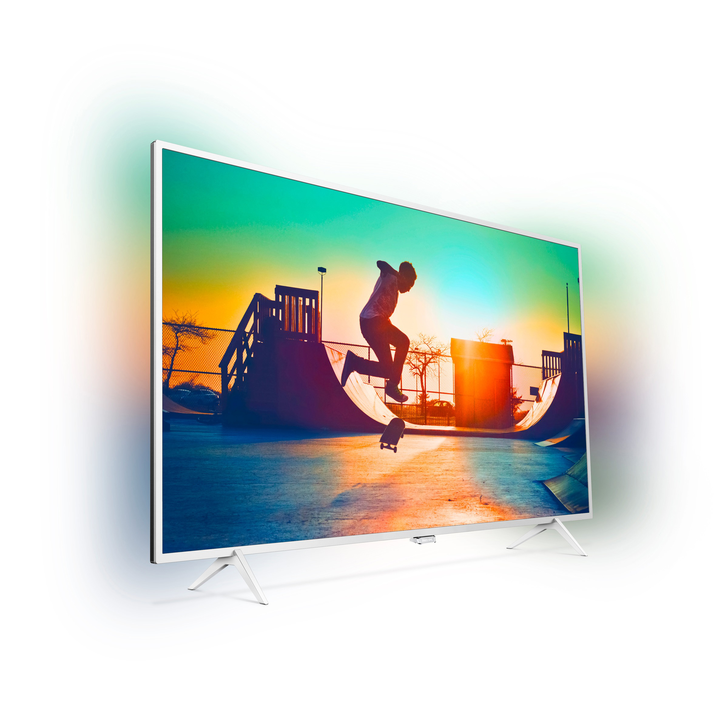 PHILIPS 32PFS6402/12 LED TV (Flat, 32 Zoll / 80 cm, Full-HD, SMART TV, Ambilight, Android TV)