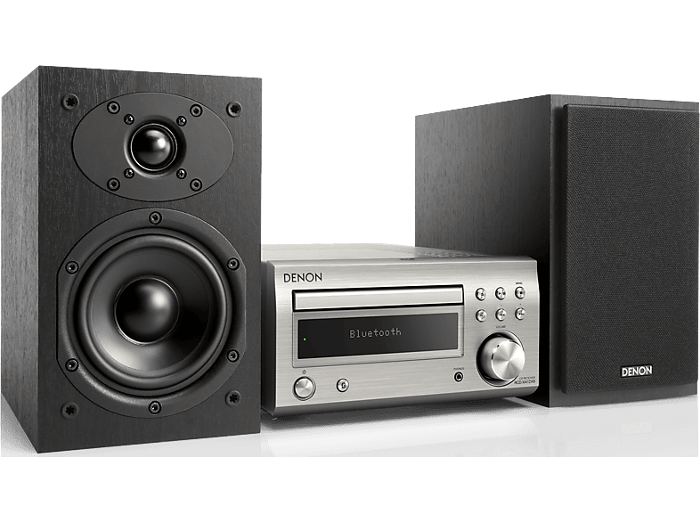 DENON Kompakt Anlage DM41DAB, PremiumSilber / Schwarz online kaufen