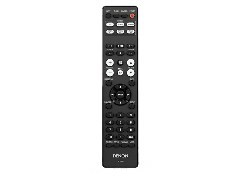 Denon Kompakt Anlage D-M41DAB, Schwarz /Schwarz; Kompaktanlage — Foto 2 von 3