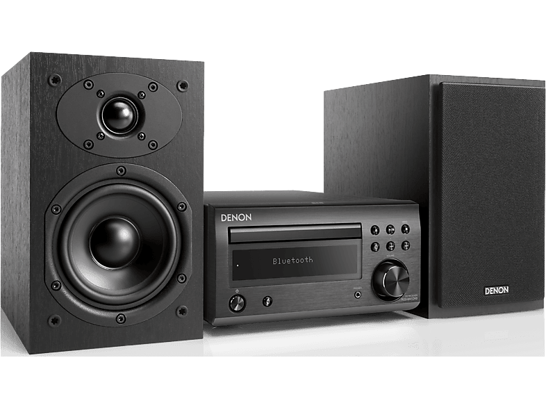 Denon Kompakt Anlage D-M41DAB, Schwarz /Schwarz; Kompaktanlage
