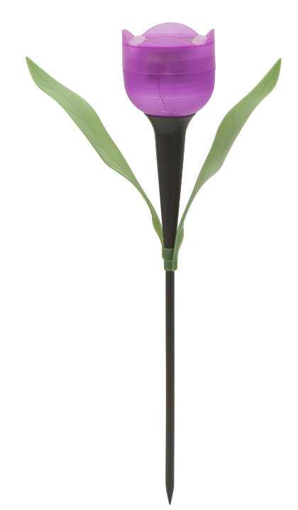 GARDEN OF EDEN 11703 LED szolárlámpa, tulipán