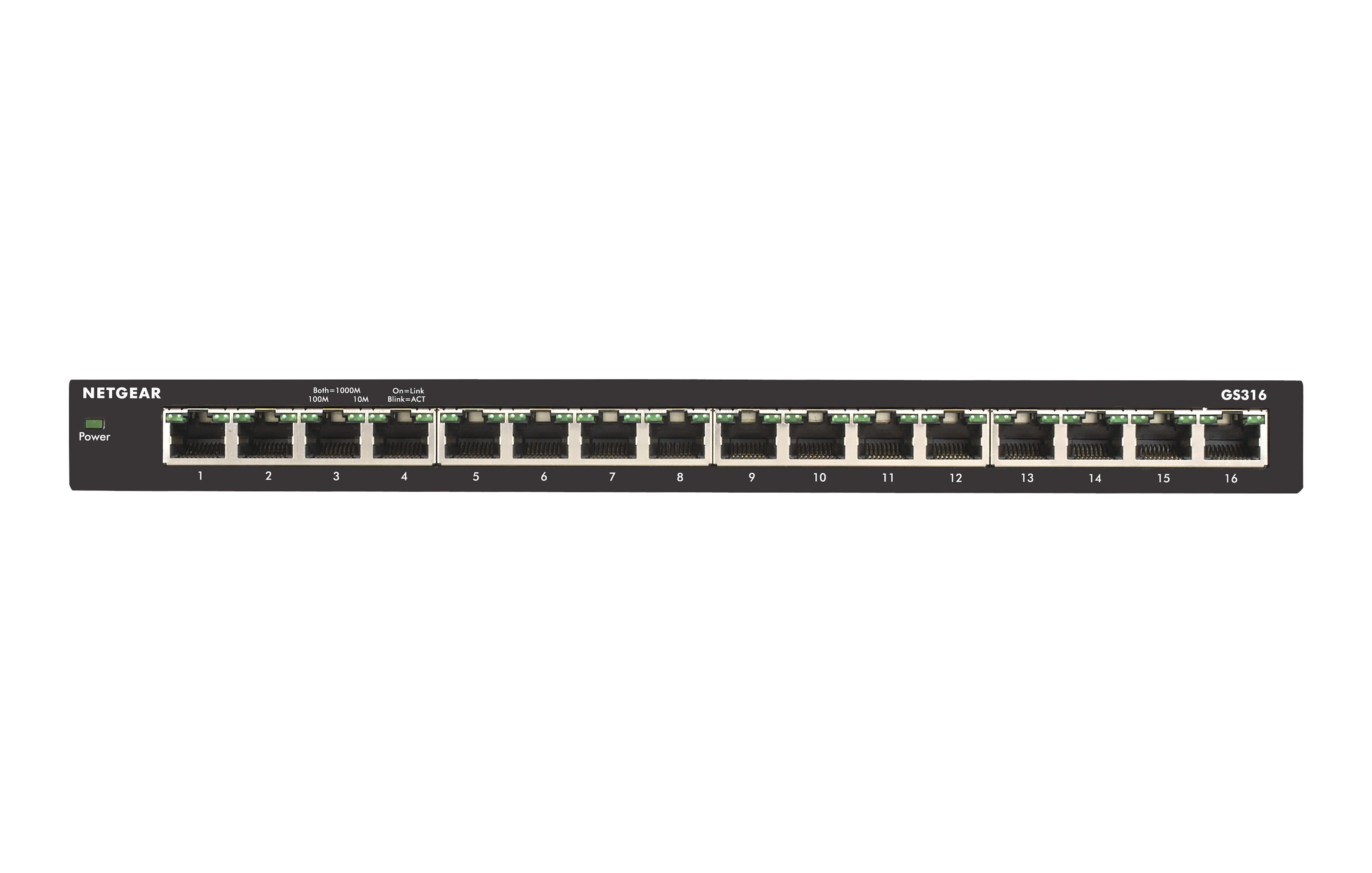 NETGEAR GS316 16-Port  Switch 16