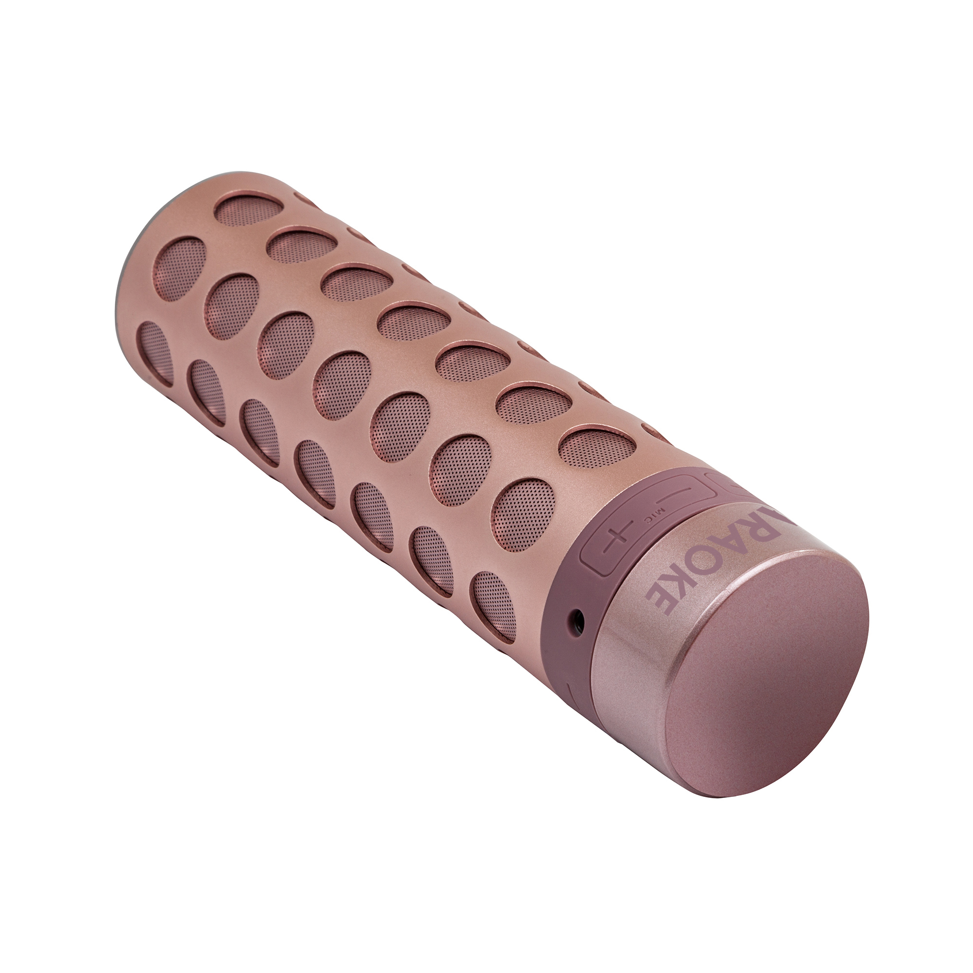 TERRATEC Karaoke Bluetooth Lautsprecher, Rose Gold