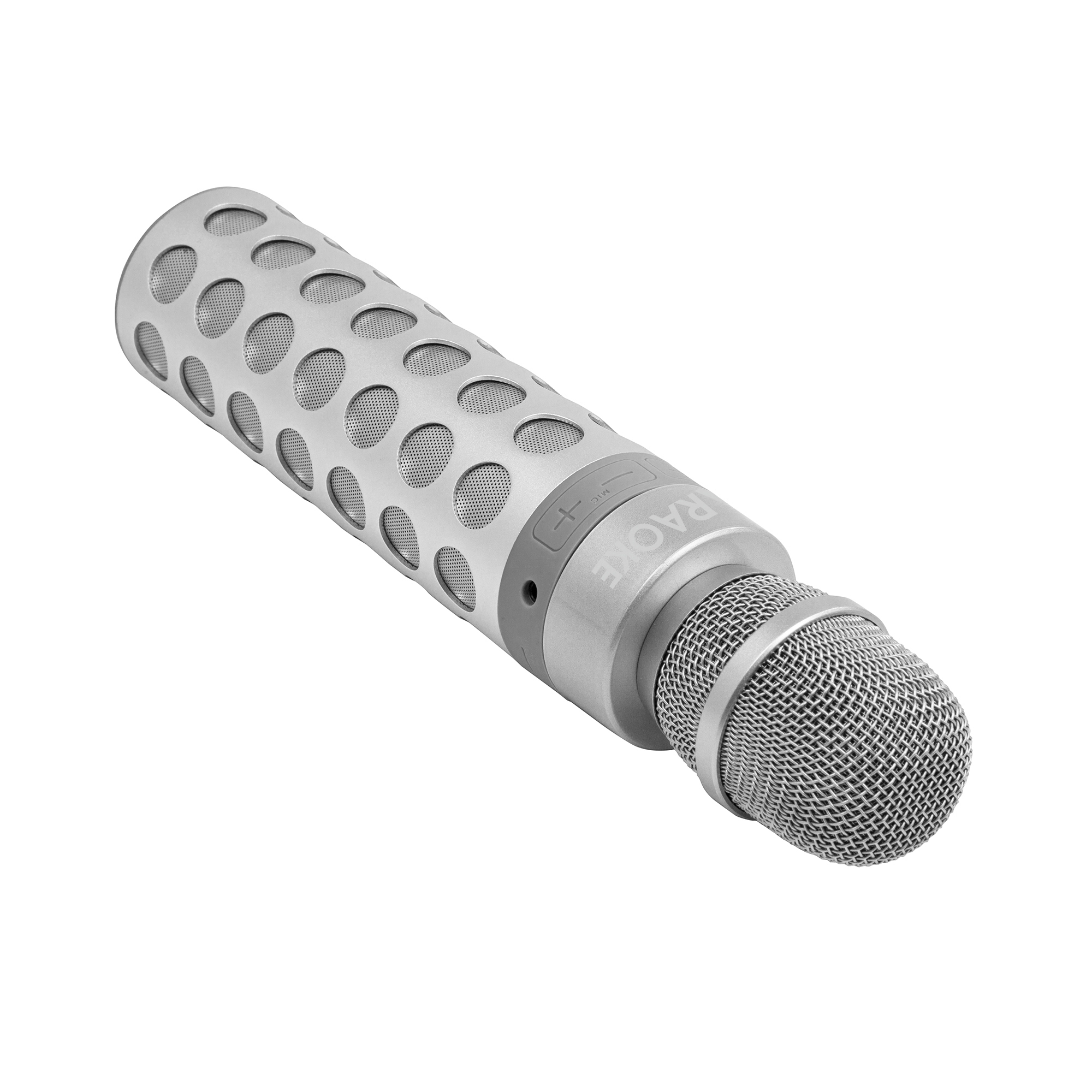 TERRATEC Karaoke Bluetooth Silber Lautsprecher